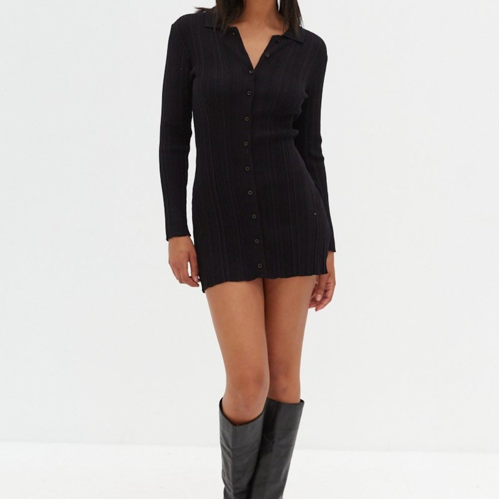 Style Addict Collared Shirt Dress - Picture 7 of 9